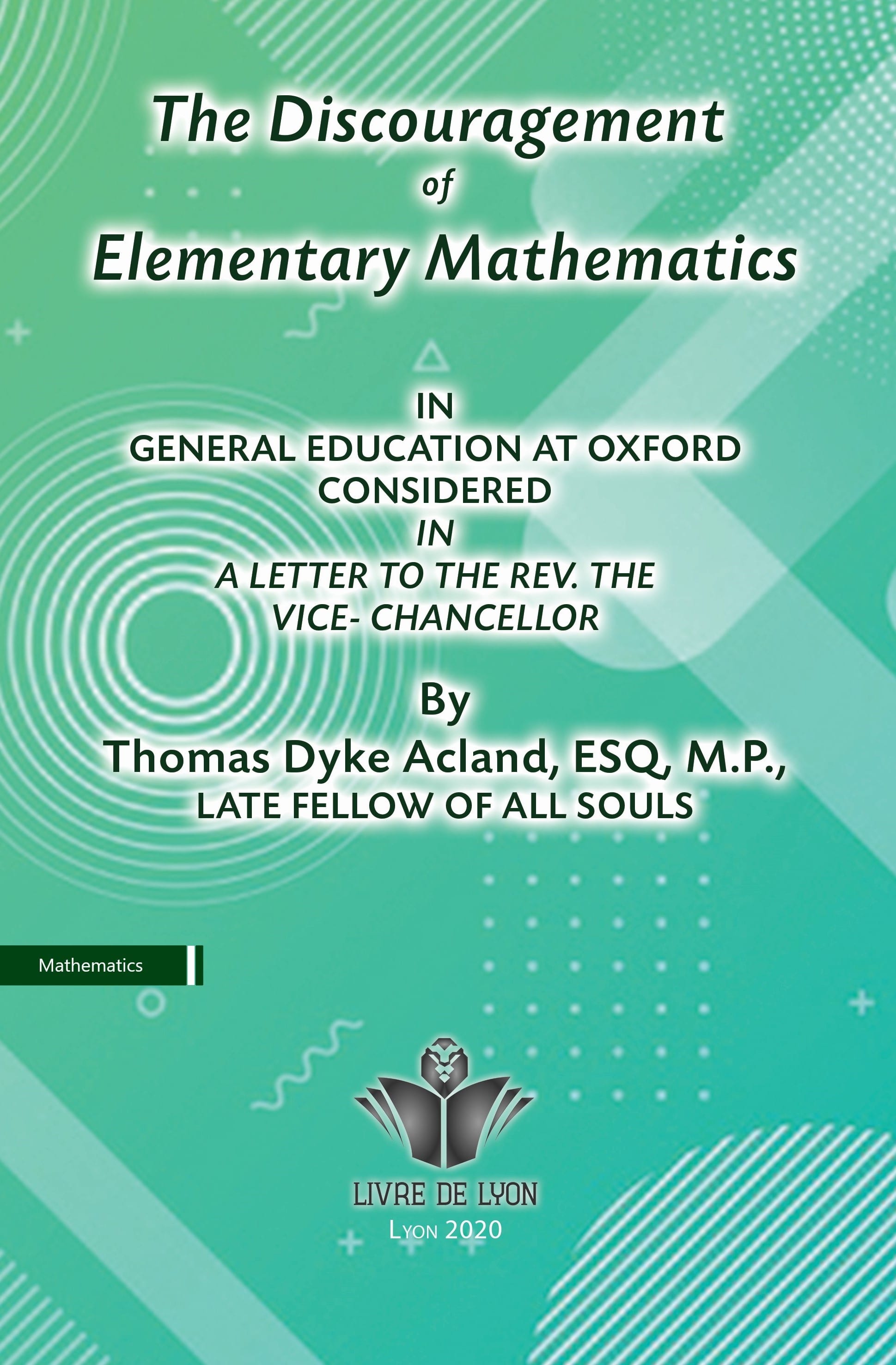 The Discouragement of Elementary Mathematics